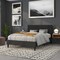 Flash Furniture Bedford Headboard, Queen, Black Fabric HG-HB1704-Q-BK-GG - alternate 5